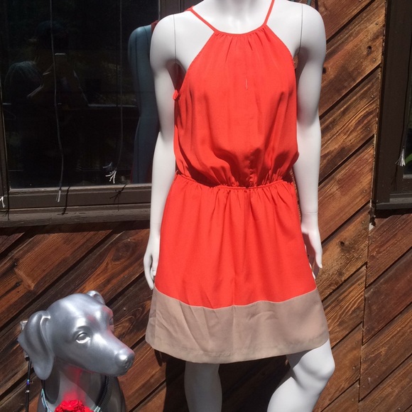 Express Dresses & Skirts - Express Colorblock Keyhole Dress